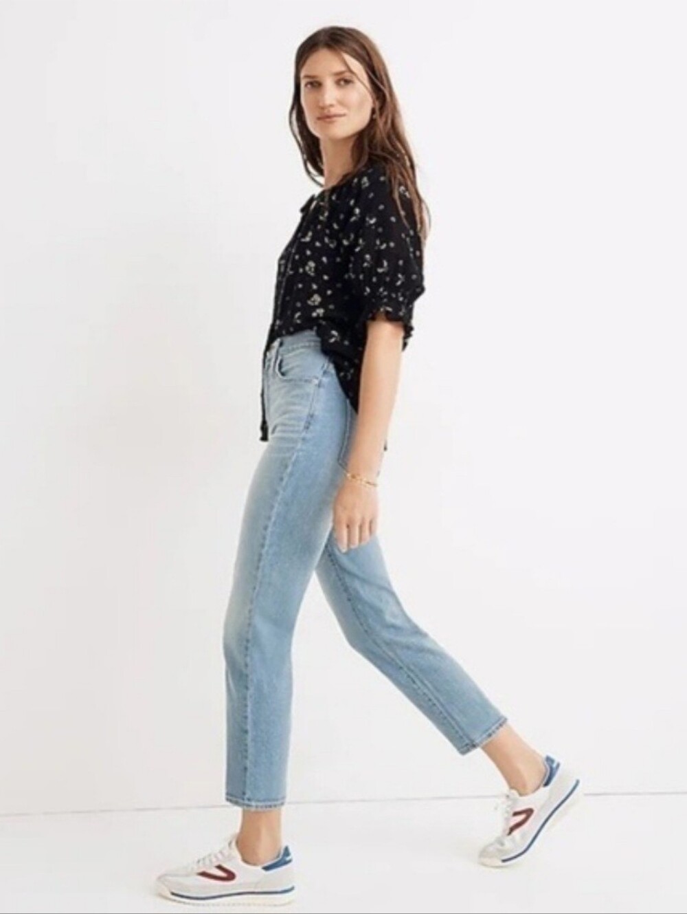 Madewell Classic Straight Jeans | High Rise | Light Blue | 23